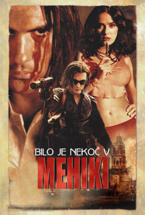 Once Upon A Time In Mexico - Slovenian Movie Poster