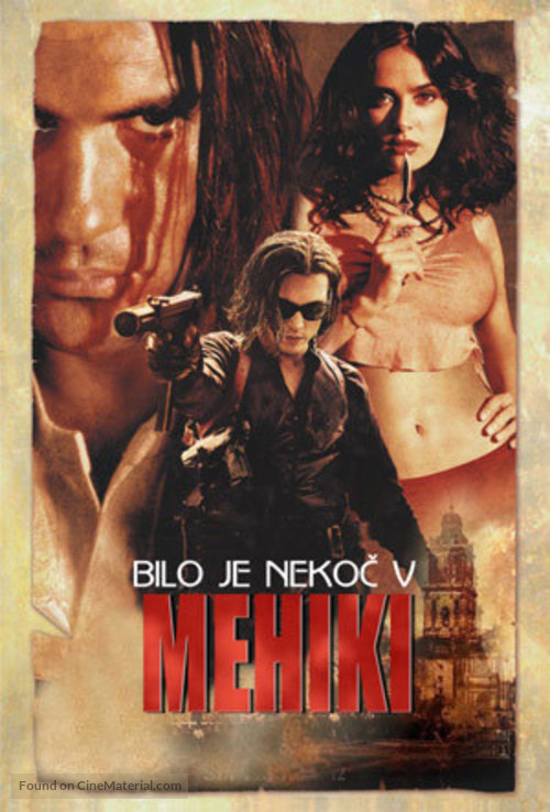 Once Upon A Time In Mexico - Slovenian Movie Poster