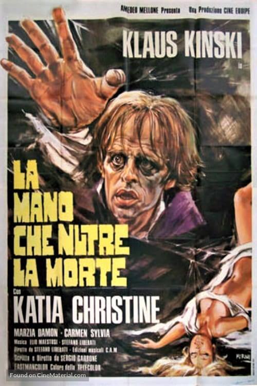 La mano che nutre la morte - Italian Movie Poster