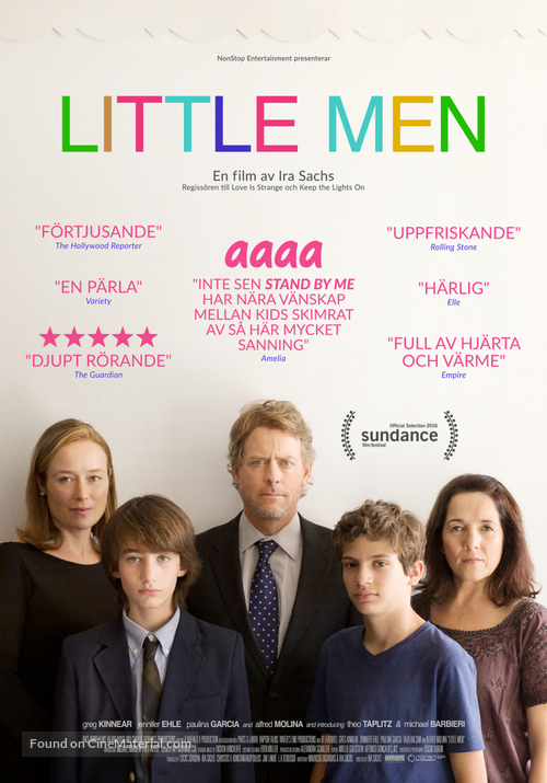 Little Men - Swedish Movie Poster