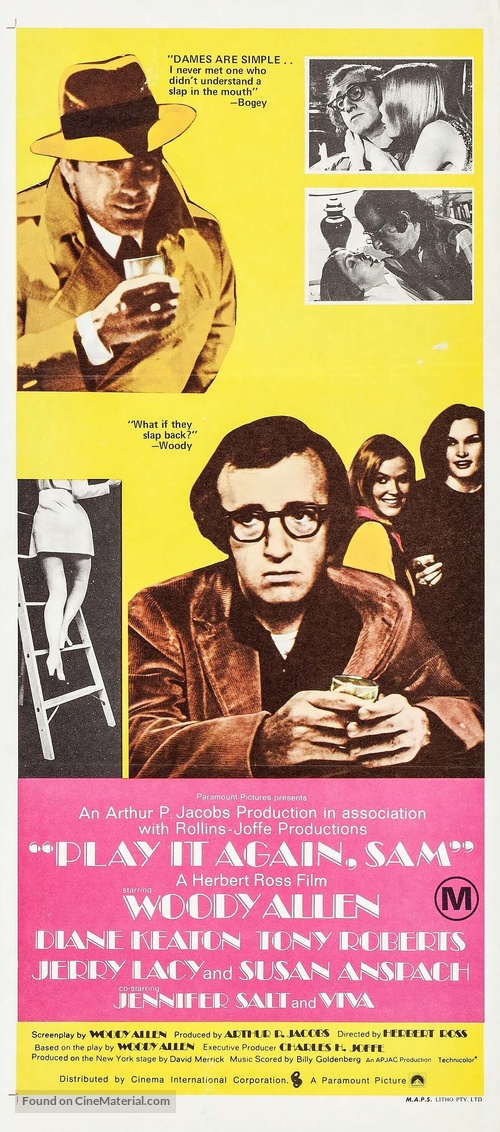 Play It Again, Sam - Australian Movie Poster