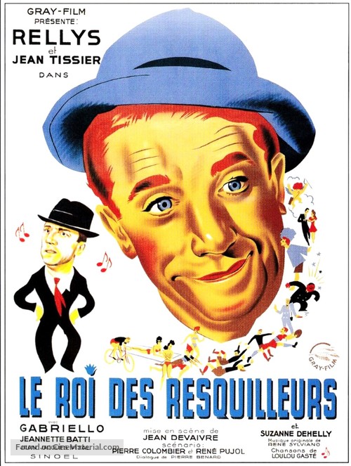 Le roi des resquilleurs - French Movie Poster