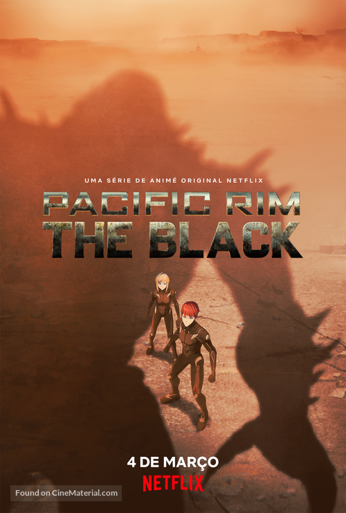 &quot;Pacific Rim: The Black&quot; - Portuguese Movie Poster