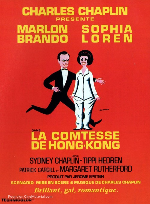 A Countess from Hong Kong - French Movie Poster