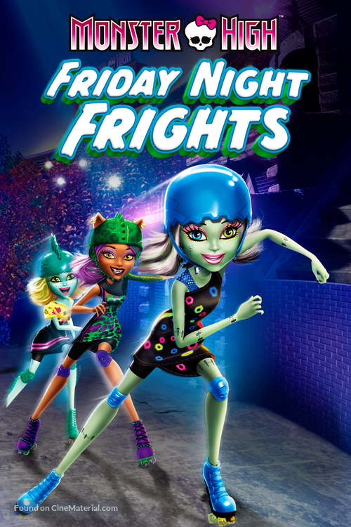 Monster High: Friday Night Frights - DVD movie cover
