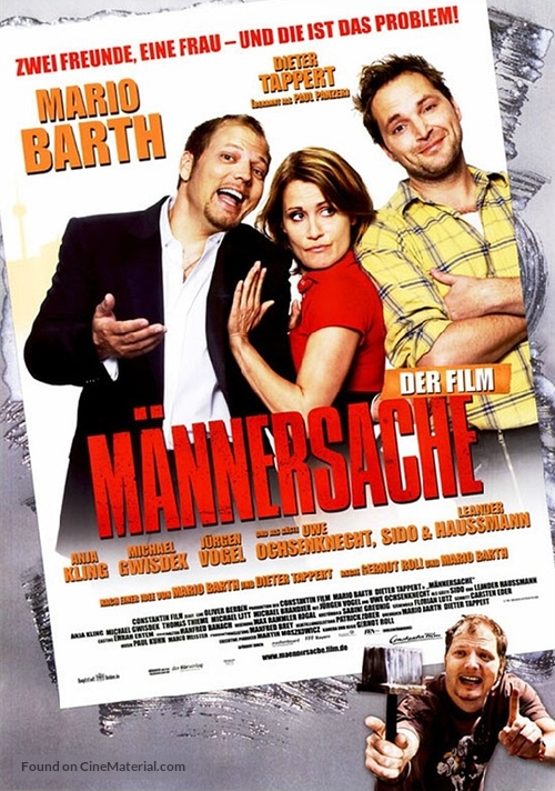 M&auml;nnersache - German Movie Poster