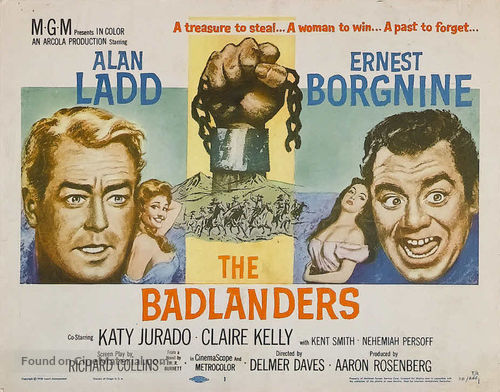 The Badlanders - Theatrical movie poster