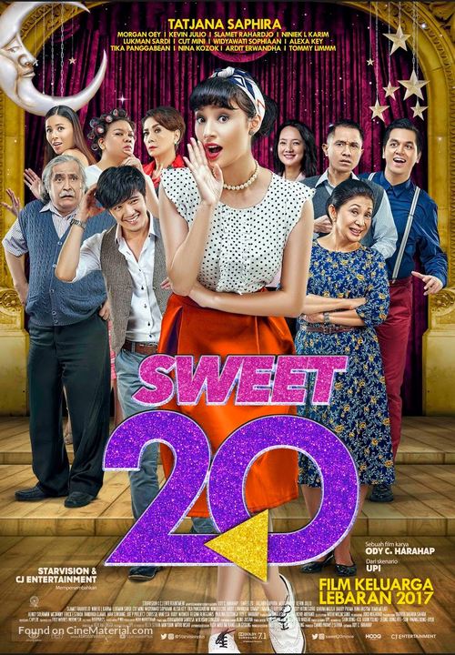 Sweet 20 Aka Miss Granny - Indonesian Movie Poster