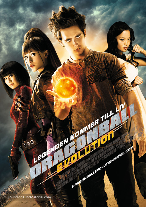 Dragonball Evolution - Swedish Movie Poster