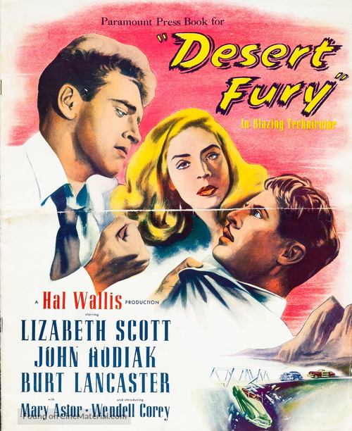Desert Fury - poster