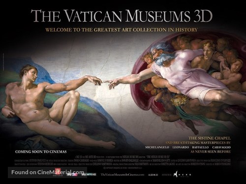 The Vatican Museums - British Movie Poster