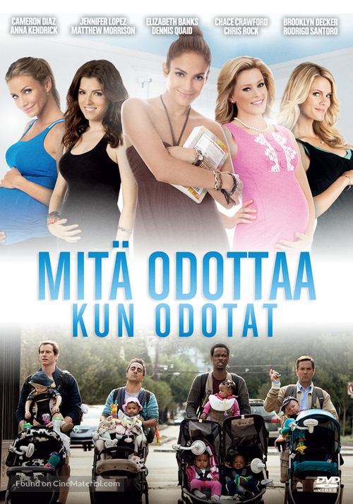 What to Expect When You're Expecting - Finnish DVD movie cover