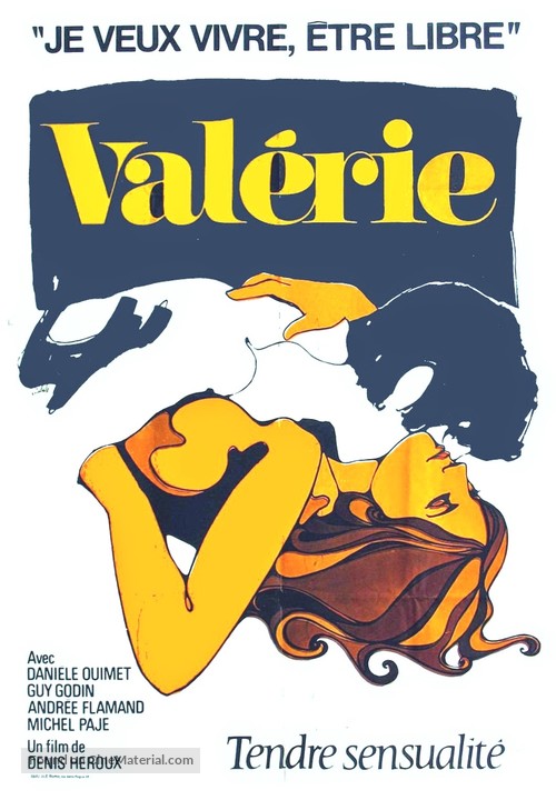 Val&eacute;rie - Canadian Movie Poster