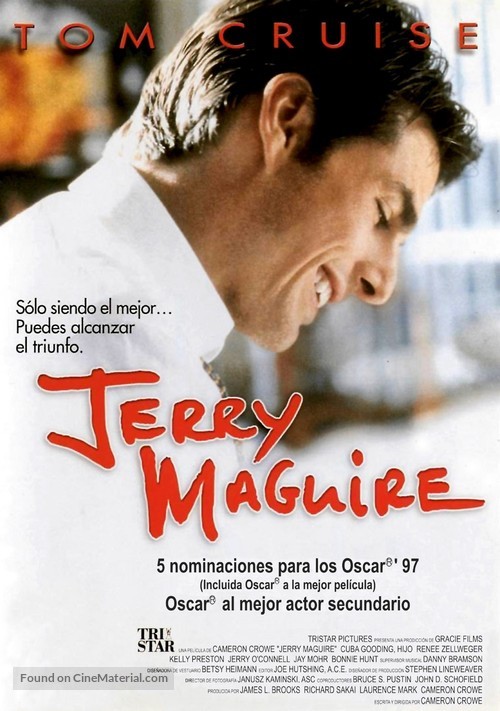 Jerry Maguire - Spanish Movie Poster