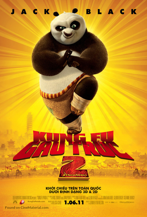 Kung Fu Panda 2 - Vietnamese Movie Poster