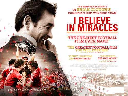 I Believe in Miracles - British Movie Poster