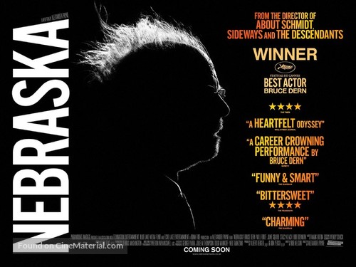 Nebraska - British Movie Poster