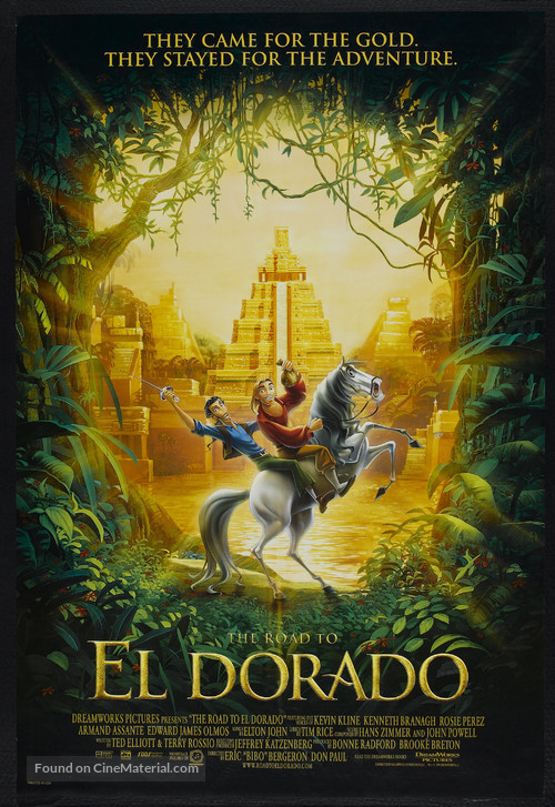 The Road to El Dorado - Movie Poster
