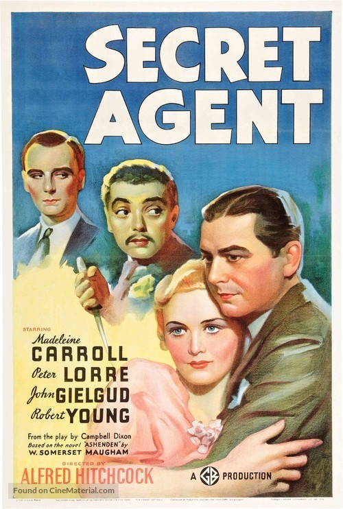 Secret Agent - Theatrical movie poster