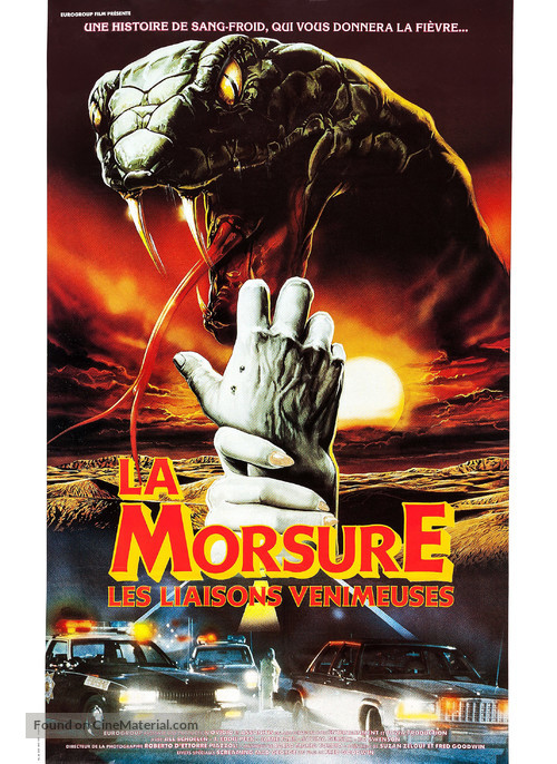 Curse II: The Bite - French VHS movie cover