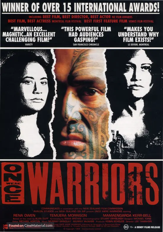 Once Were Warriors - Australian Movie Poster