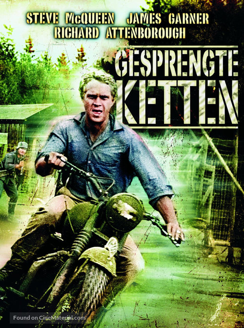 The Great Escape - German DVD movie cover