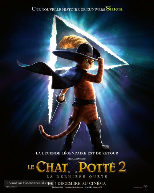 Puss in Boots: The Last Wish - French Movie Poster