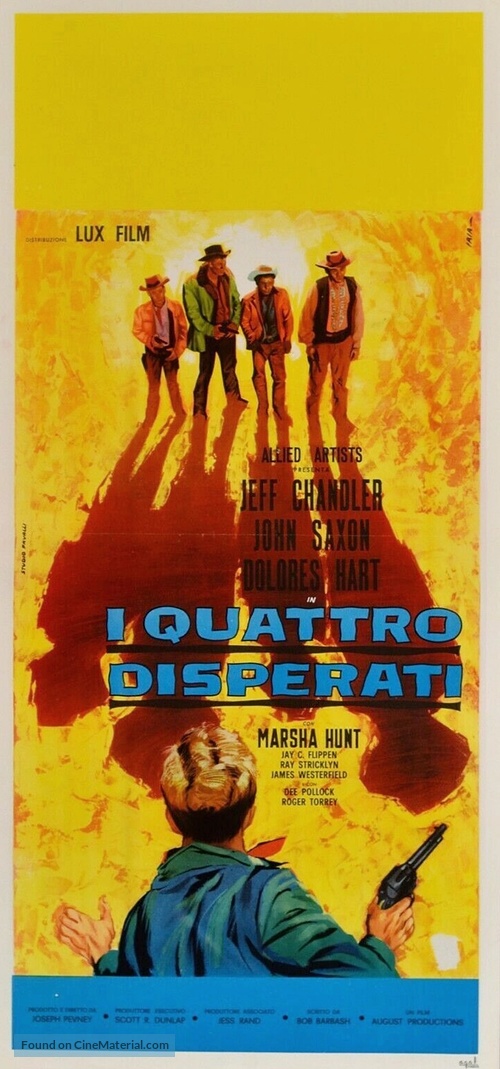 The Plunderers - Italian Movie Poster