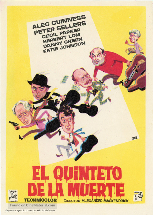 The Ladykillers - Spanish Movie Poster