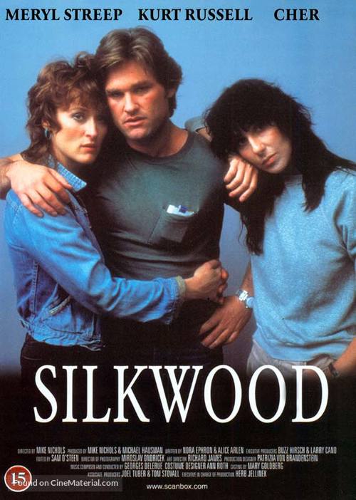 Silkwood - Danish DVD movie cover