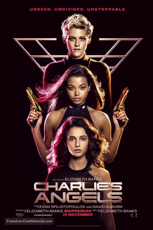 Charlie&#039;s Angels - Swedish Movie Poster