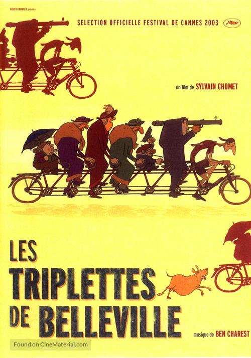 Les triplettes de Belleville - French Movie Cover