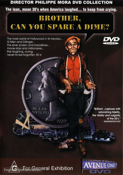 Brother, Can You Spare a Dime? - Australian DVD movie cover