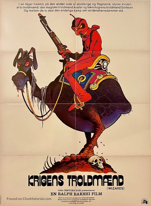 Wizards - Danish Movie Poster