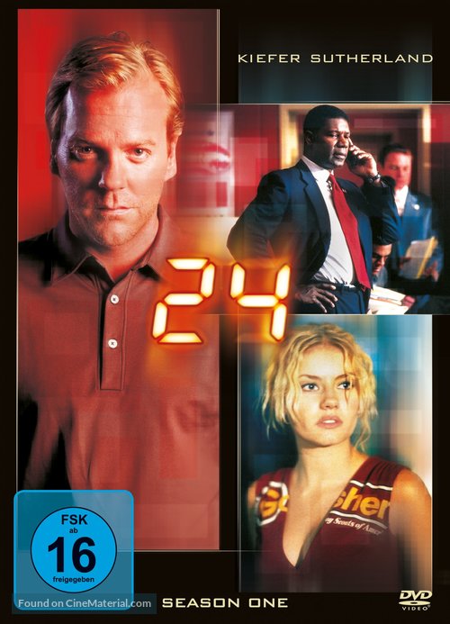 &quot;24&quot; - German DVD movie cover