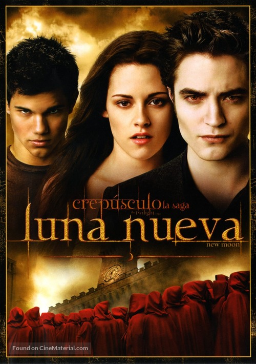 The Twilight Saga: New Moon - Spanish Movie Cover