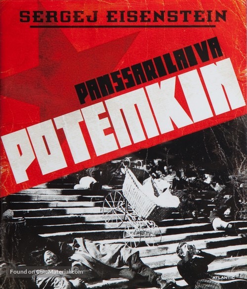 Bronenosets Potyomkin - Finnish Blu-Ray movie cover