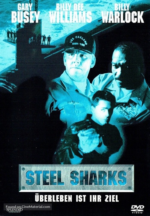Steel Sharks - German DVD movie cover