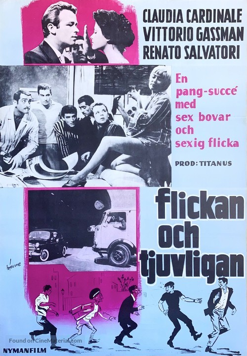 Audace colpo dei soliti ignoti - Swedish Movie Poster