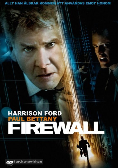 Firewall - Swedish DVD movie cover