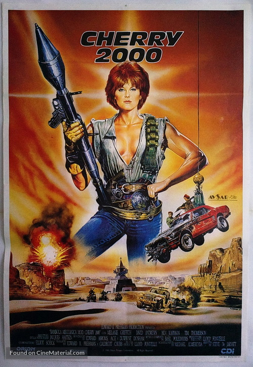 Cherry 2000 - Turkish Movie Poster