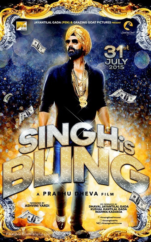 Singh Is Bling - Indian Movie Poster