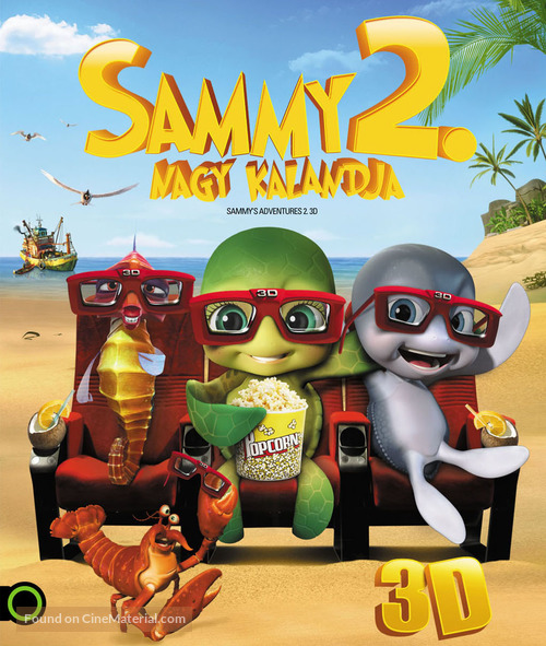 Sammy&#039;s avonturen 2 - Hungarian Blu-Ray movie cover