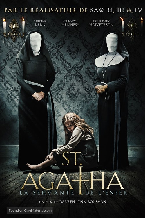 St. Agatha - French DVD movie cover