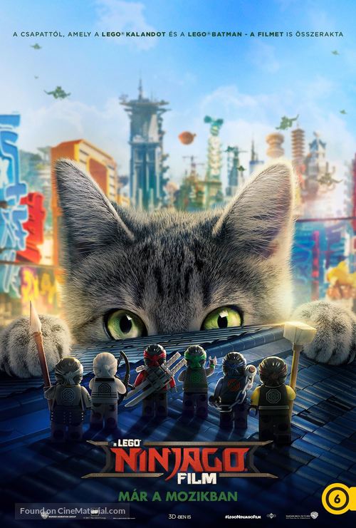 The Lego Ninjago Movie - Hungarian Movie Poster