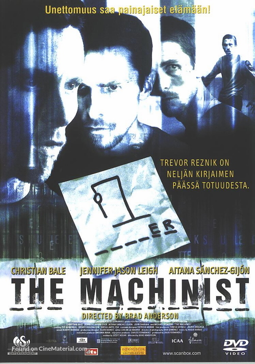 The Machinist - Finnish Movie Cover