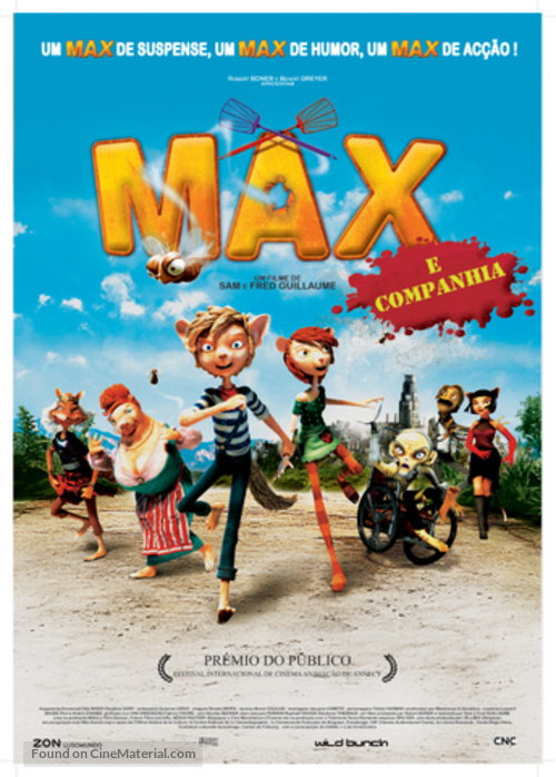 Max &amp; Co - Portuguese Movie Poster