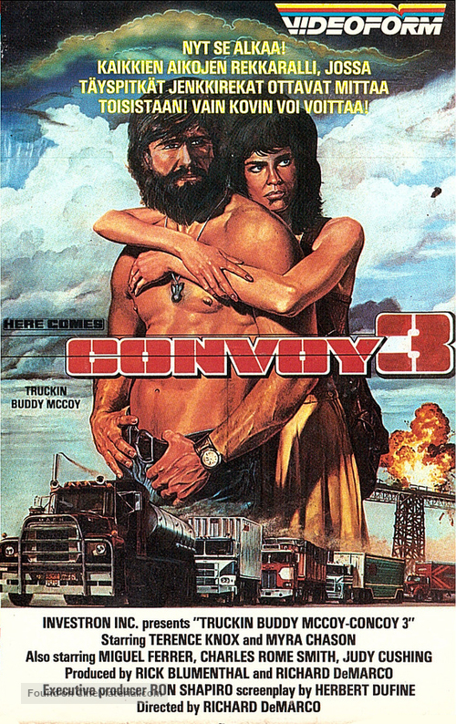 Truckin&#039; Buddy McCoy - Finnish Movie Cover