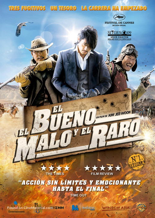 Joheunnom nabbeunnom isanghannom - Spanish Movie Poster