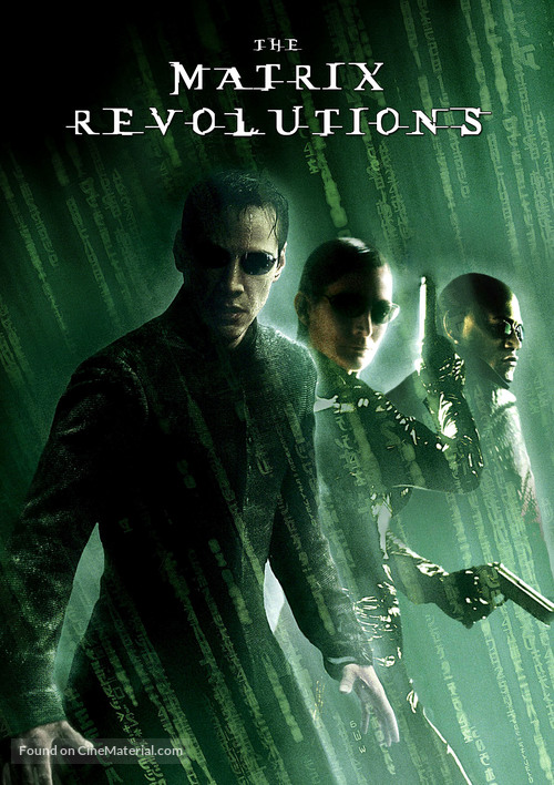 The Matrix Revolutions - German DVD movie cover